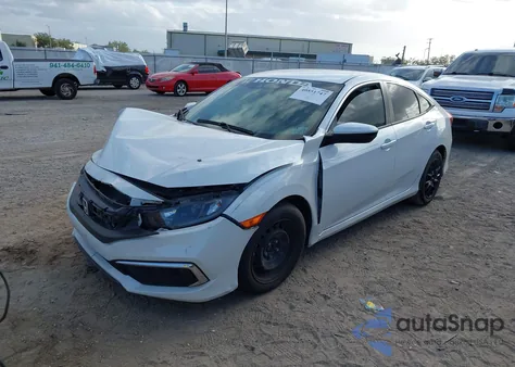 2020 Honda Civic Lx from USA, damaged, VIN 2HGFC2F65LH577827